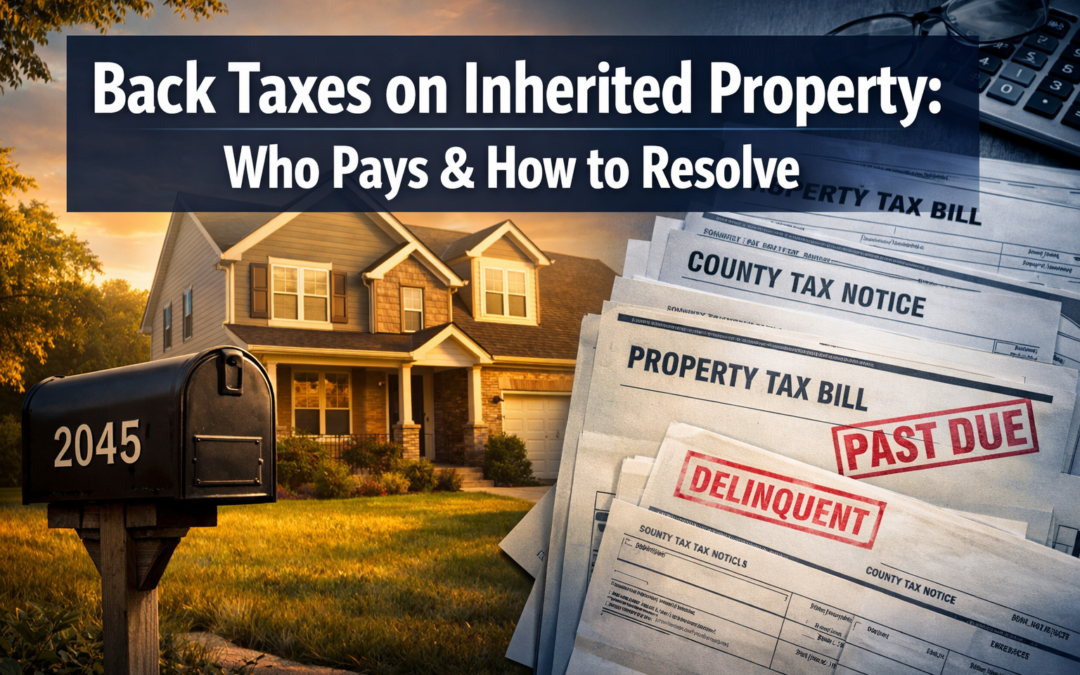Back Taxes on Inherited Property: Who Pays & How to Resolve