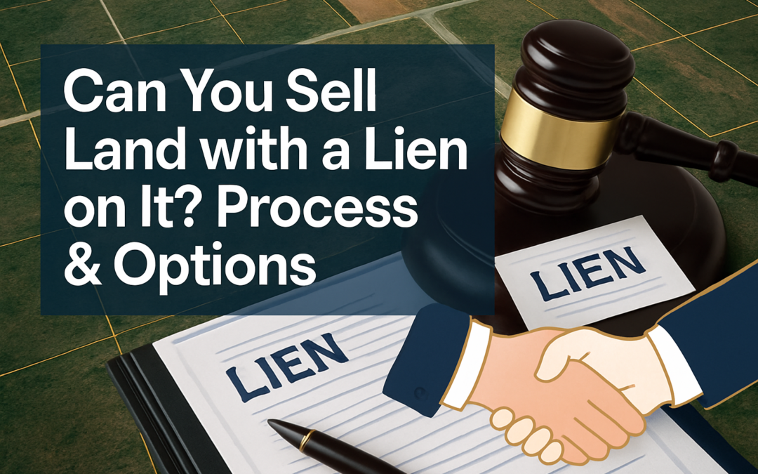 Can You Sell Land with a Lien on It? Process & Options