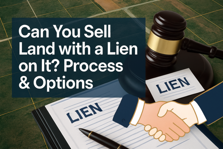 Can You Sell Land with a Lien on It? Process & Options
