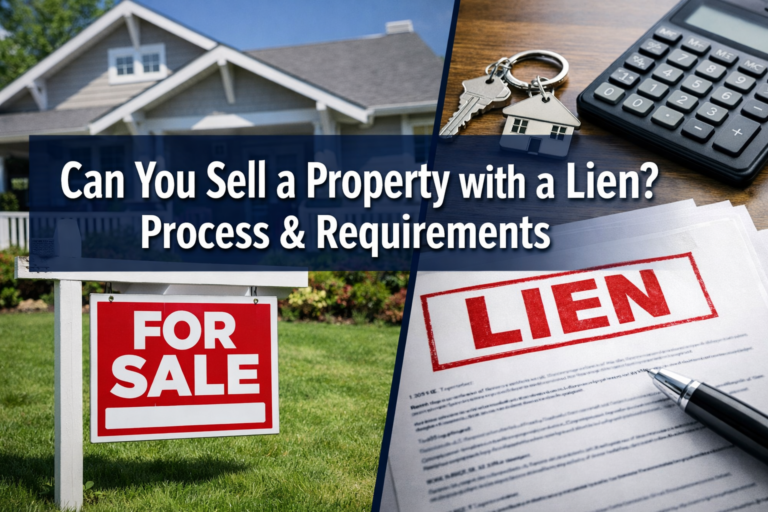 Can You Sell a Property with a Lien? Process &amp; Requirements