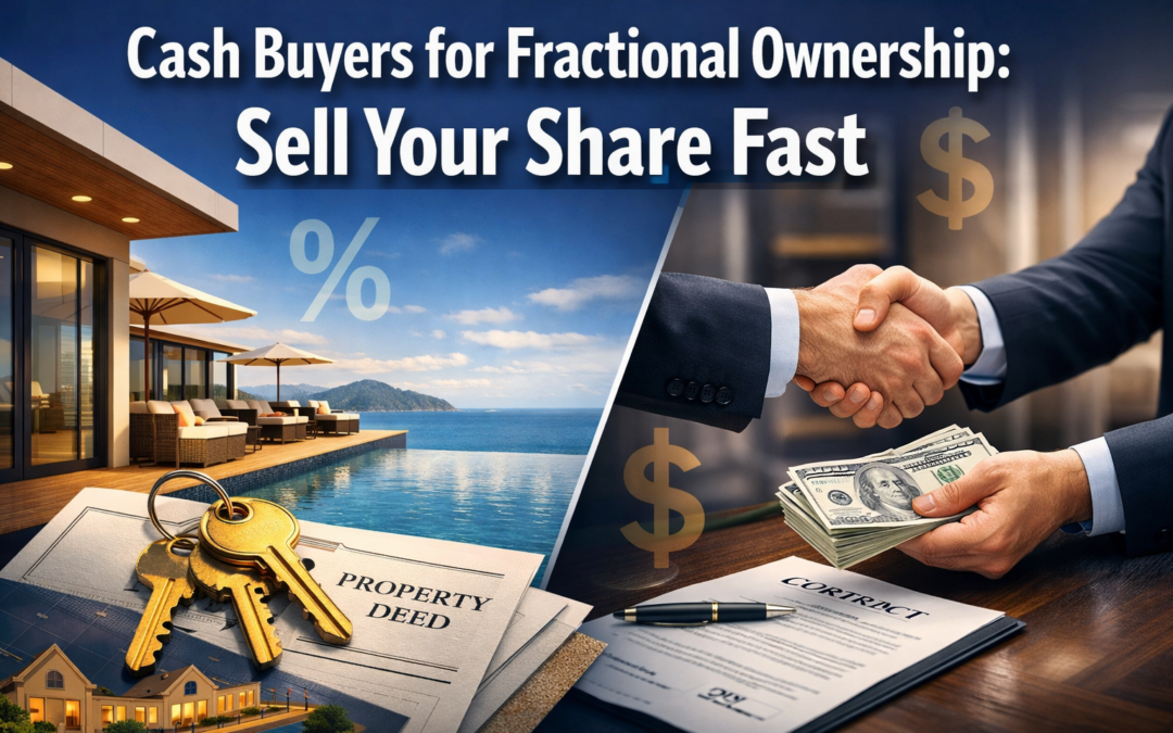 Cash Buyers for Fractional Ownership: Sell Your Share Fast
