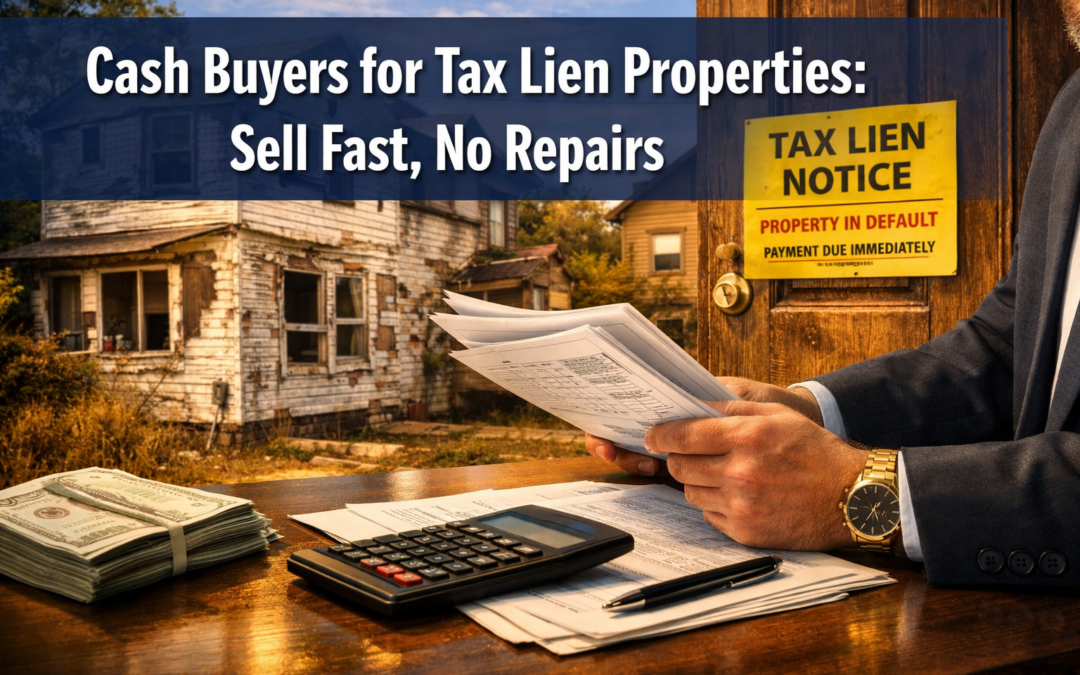 Cash Buyers for Tax Lien Properties: Sell Fast, No Repairs