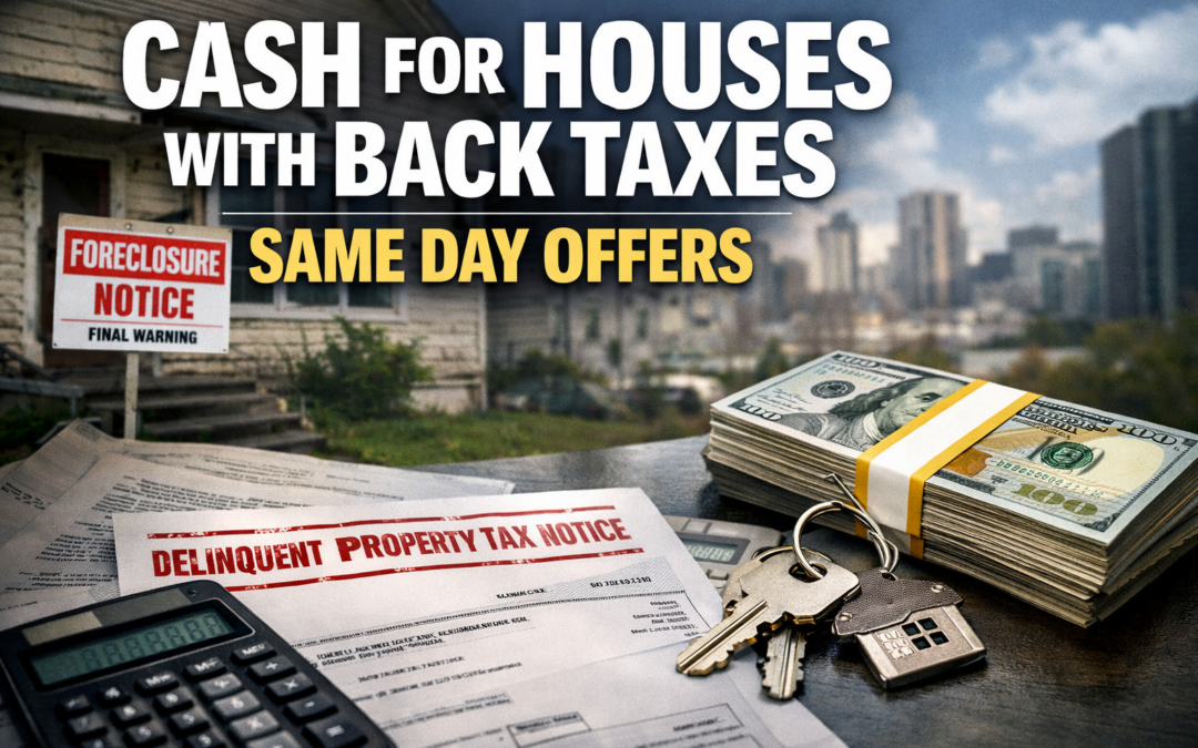 Cash for Houses with Back Taxes: Same Day Offers
