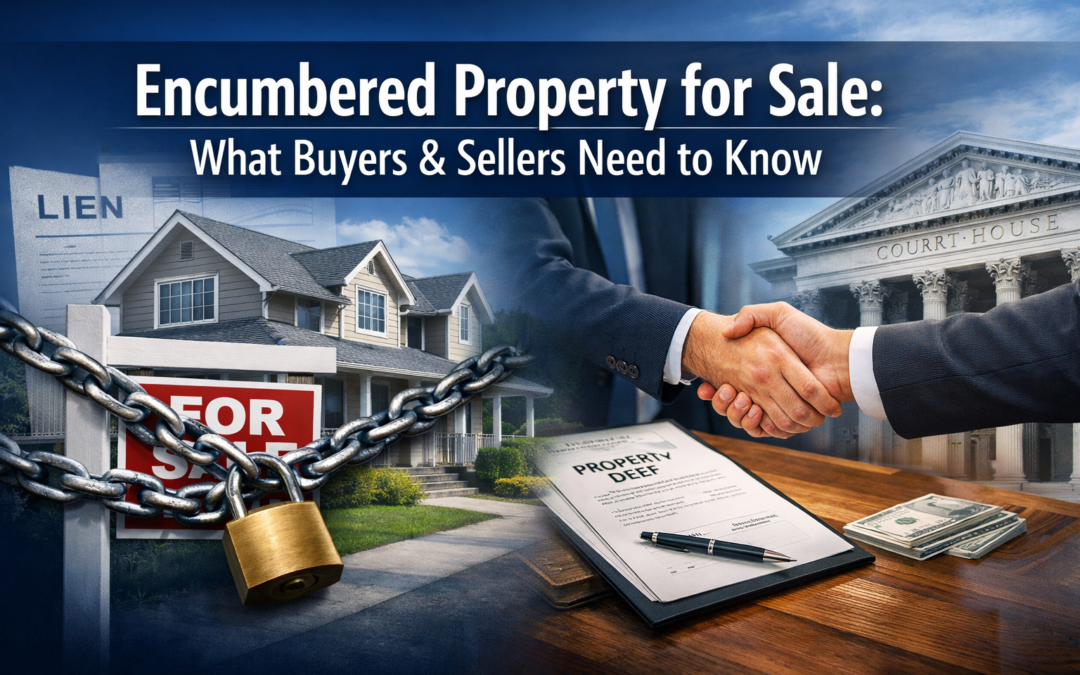 Encumbered Property for Sale: What Buyers & Sellers Need to Know