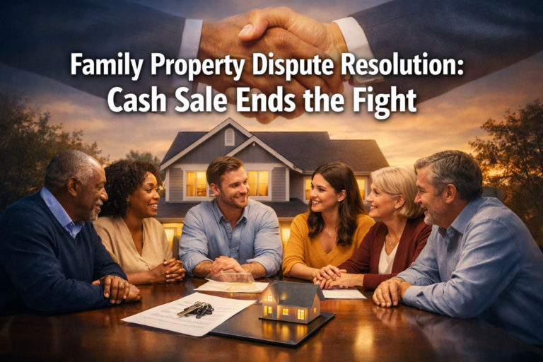 Family Property Dispute Resolution: Cash Sale Ends the Fight