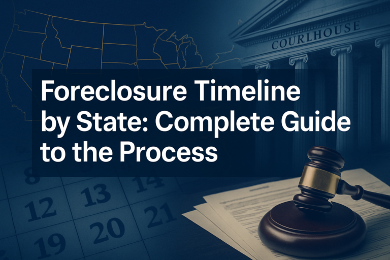 Foreclosure Timeline by State: Complete Guide to the Process