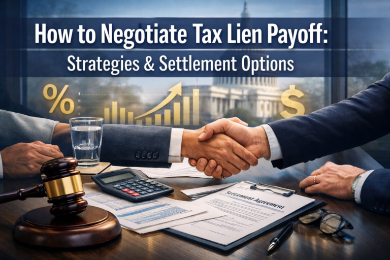 How to Negotiate Tax Lien Payoff: Strategies & Settlement Options