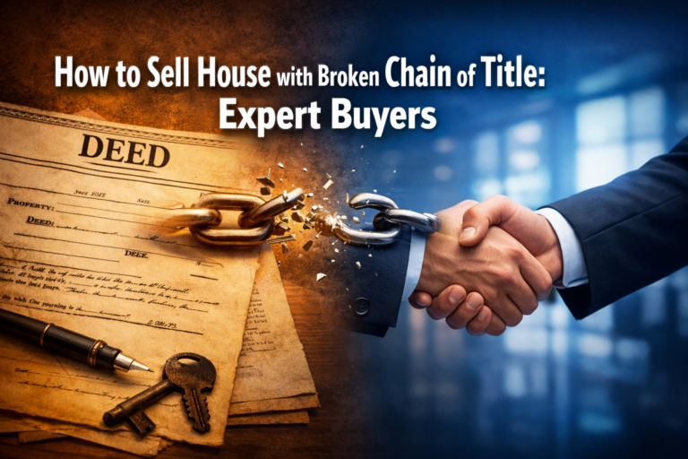 How to Sell House with Broken Chain of Title: Expert Buyers