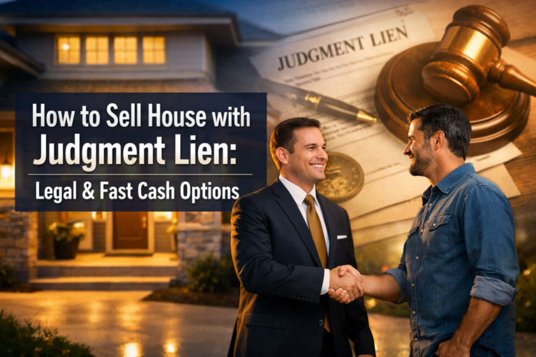 How to Sell House with Judgment Lien: Legal & Fast Cash Options