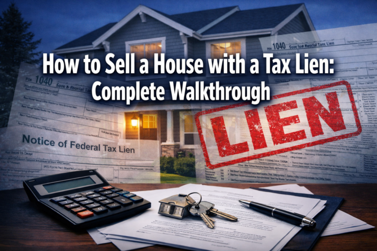 How to Sell a House with a Tax Lien: Complete Walkthrough