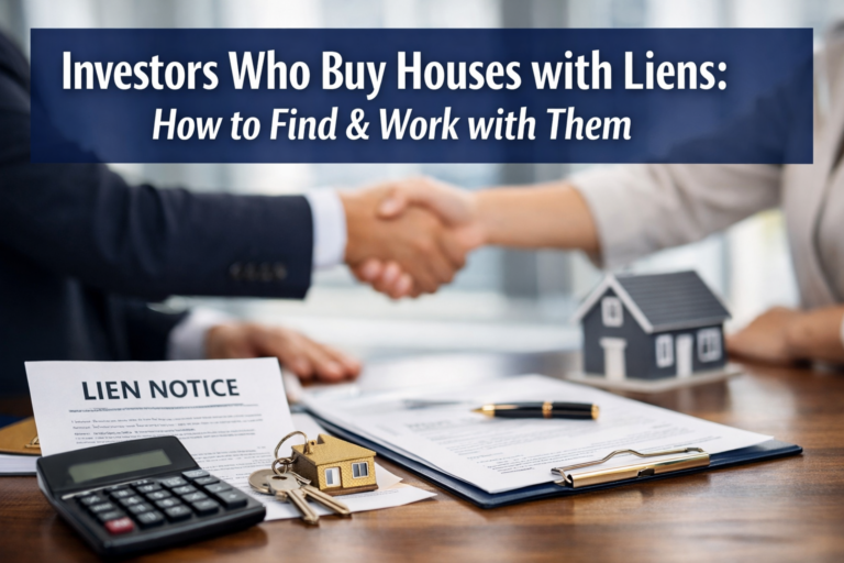 Investors Who Buy Houses with Liens: How to Find & Work with Them