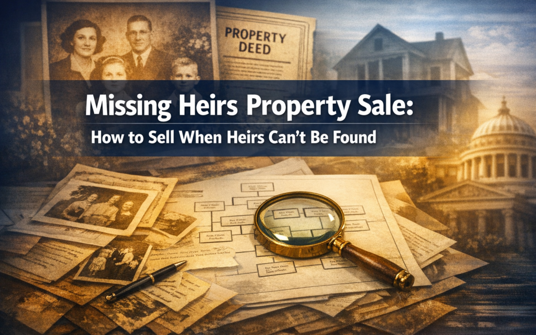 Missing Heirs Property Sale: How to Sell When Heirs Can’t Be Found