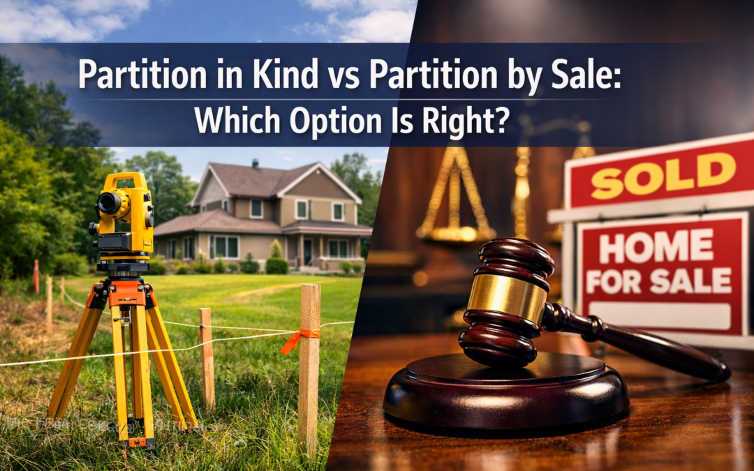 Partition in Kind vs Partition by Sale: Which Option Is Right?
