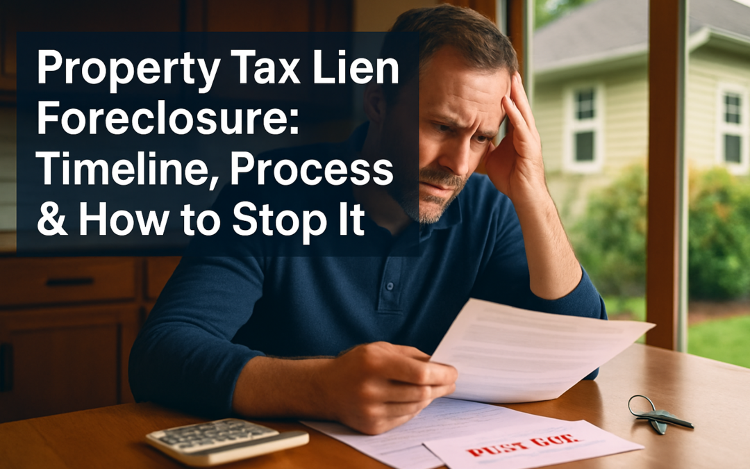 Property Tax Lien Foreclosure: Timeline, Process & How to Stop It