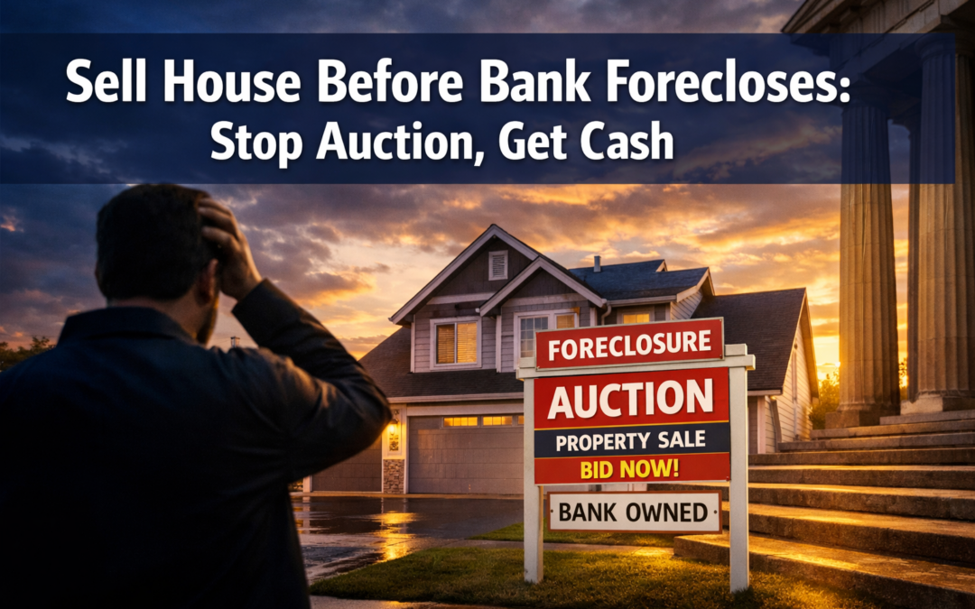 Sell House Before Bank Forecloses: Stop Auction, Get Cash