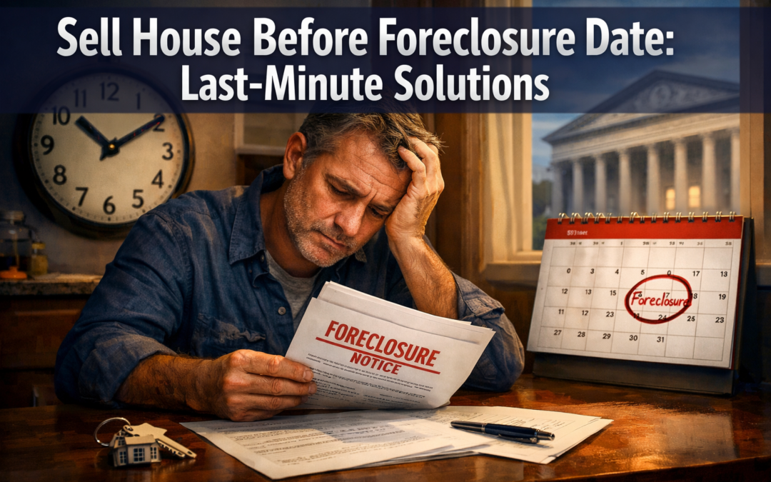 Sell House Before Foreclosure Date: Last-Minute Solutions