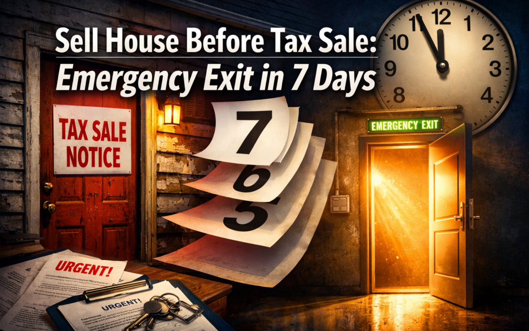Sell House Before Tax Sale: Emergency Exit in 7 Days