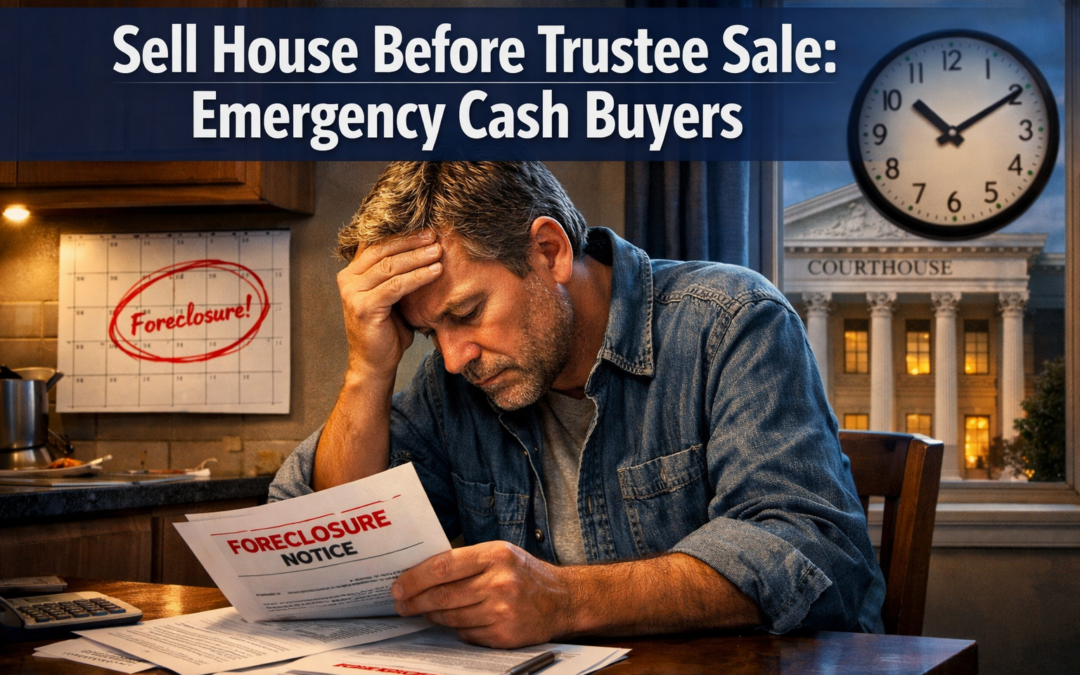 Sell House Before Trustee Sale: Emergency Cash Buyers