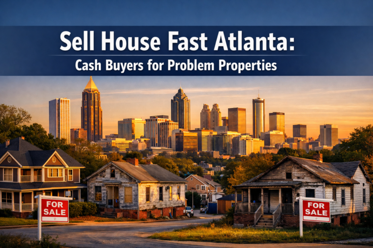 Sell House Fast Atlanta: Cash Buyers for Problem Properties