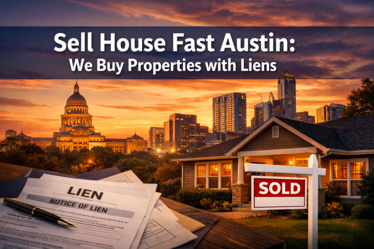 Sell House Fast Austin: We Buy Properties with Liens
