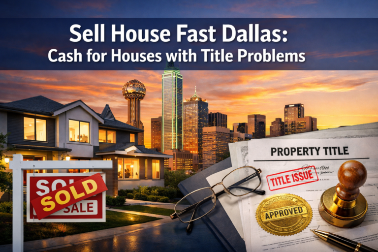Sell House Fast Dallas: Cash for Houses with Title Problems