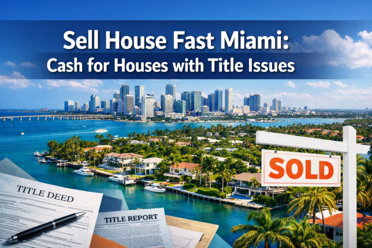 Sell House Fast Miami: Cash for Houses with Title Issues