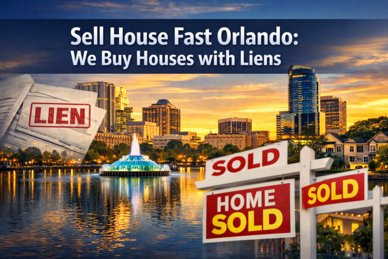 Sell House Fast Orlando: We Buy Houses with Liens