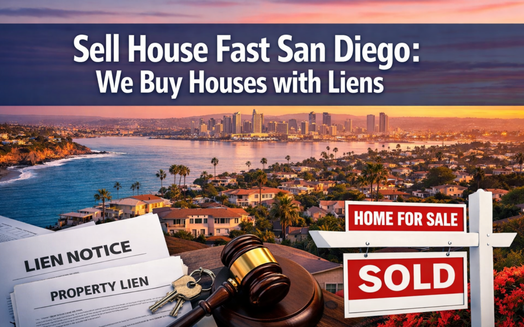 Sell House Fast San Diego: We Buy Houses with Liens