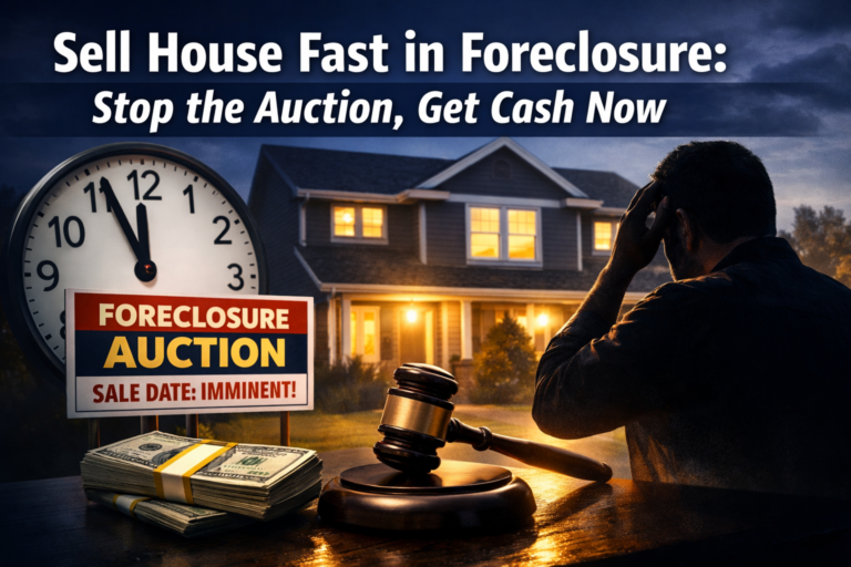 Sell House Fast in Foreclosure: Stop the Auction, Get Cash Now