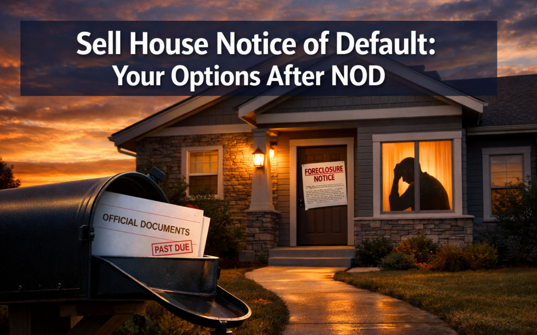 Sell House Notice of Default: Your Options After NOD