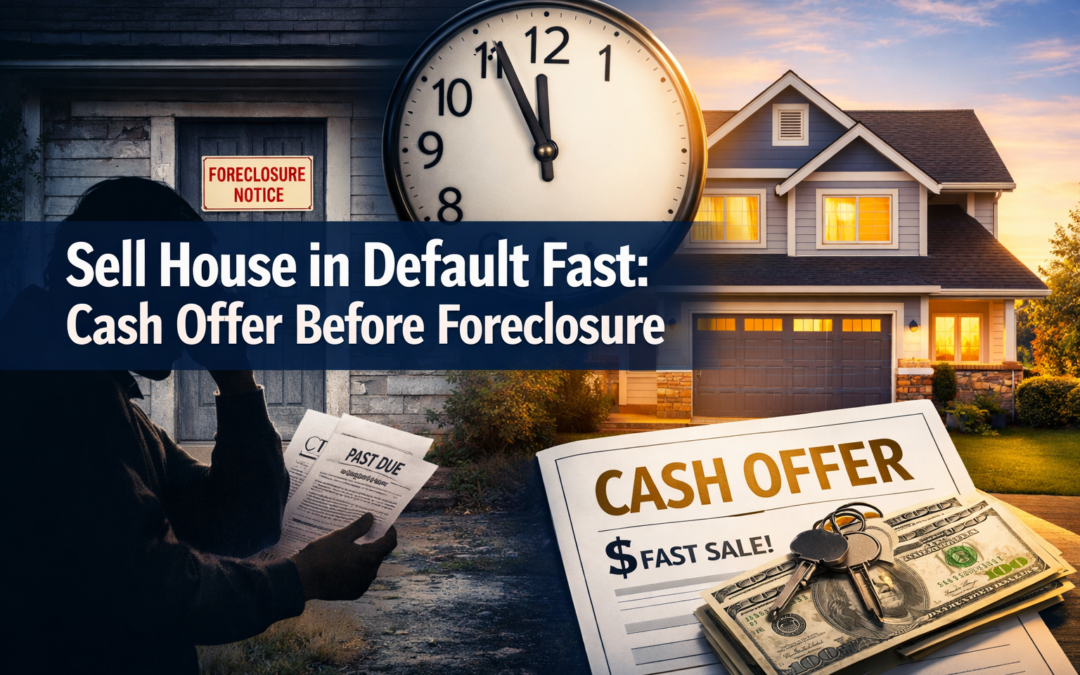 Sell House in Default Fast: Cash Offer Before Foreclosure
