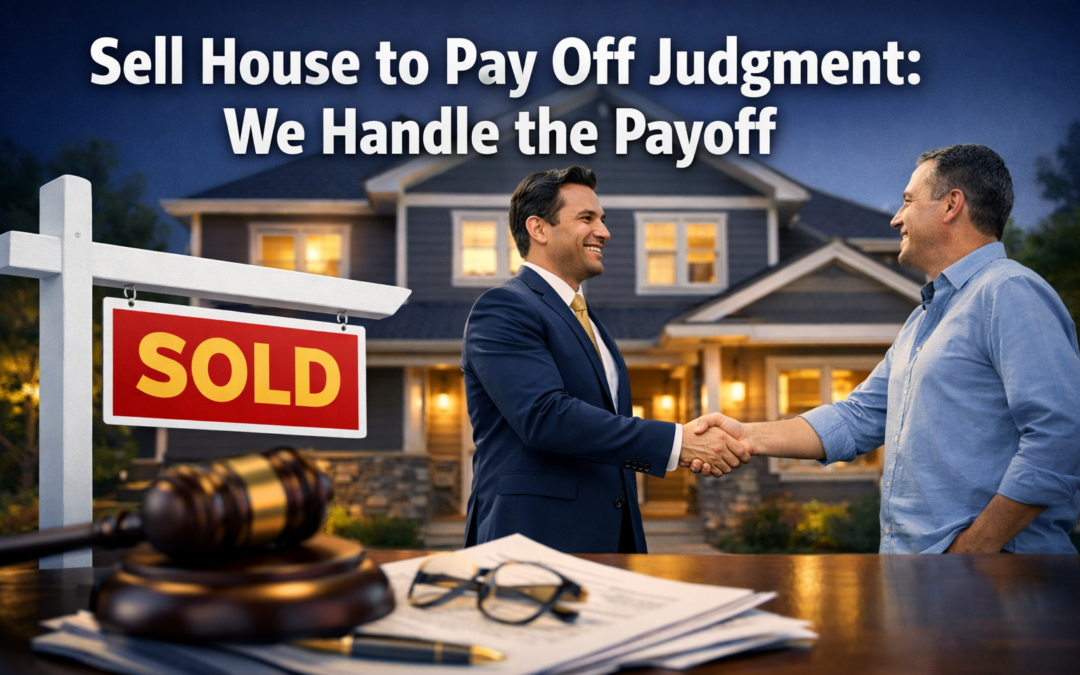 Sell House to Pay Off Judgment: We Handle the Payoff
