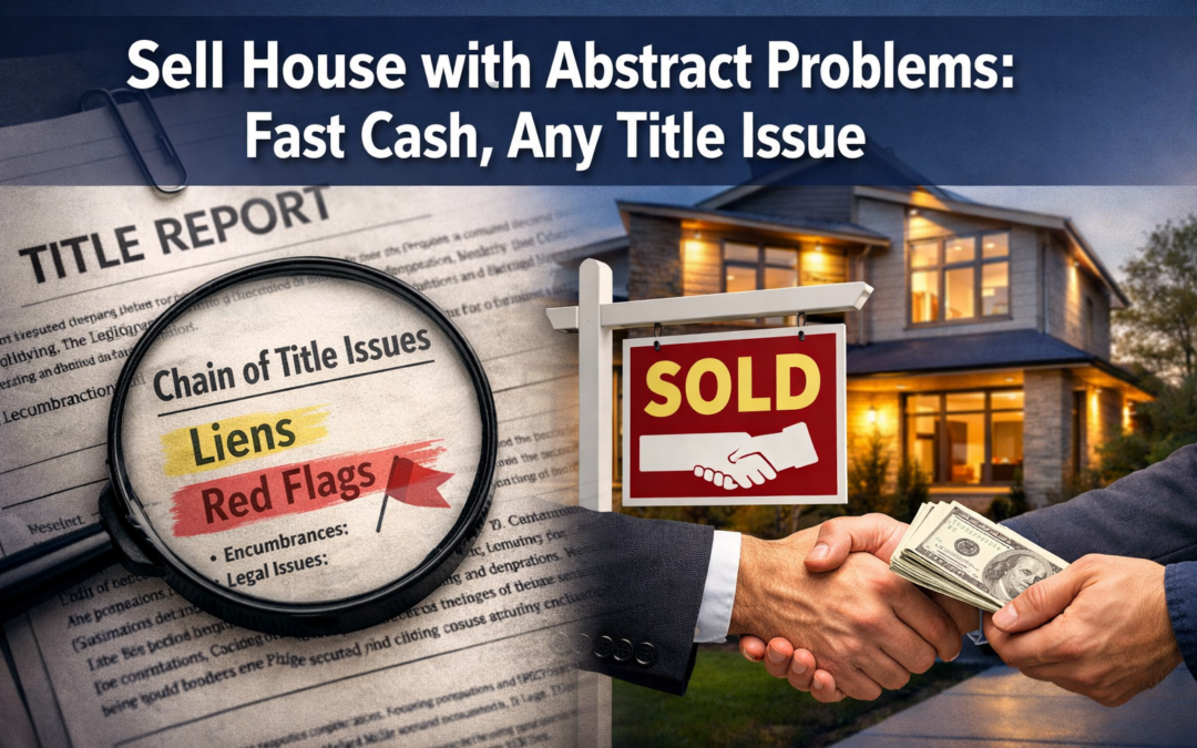 Sell House with Abstract Problems: Fast Cash, Any Title Issue