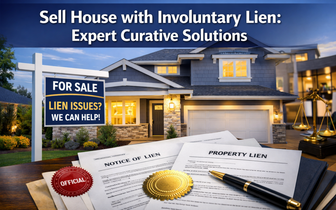 Sell House with Involuntary Lien: Expert Curative Solutions