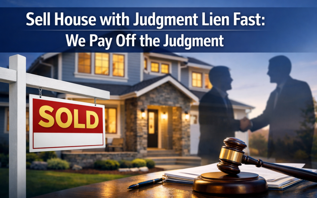 Sell House with Judgment Lien Fast: We Pay Off the Judgment