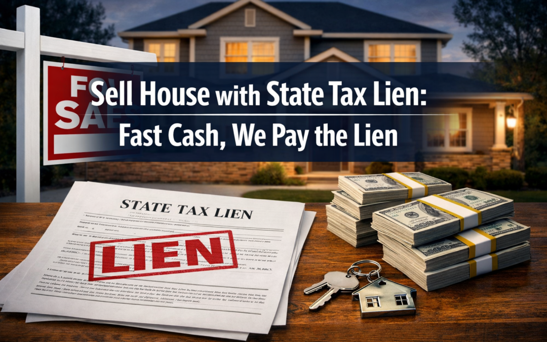 Sell House with State Tax Lien: Fast Cash, We Pay the Lien