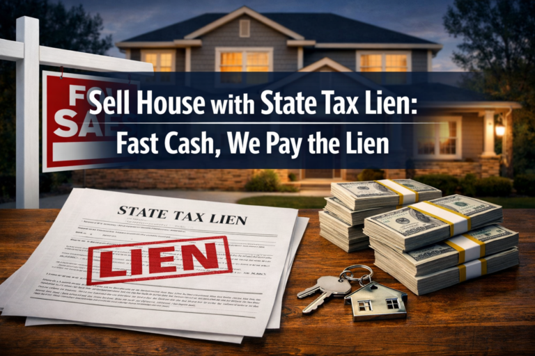 Sell House with State Tax Lien: Fast Cash, We Pay the Lien