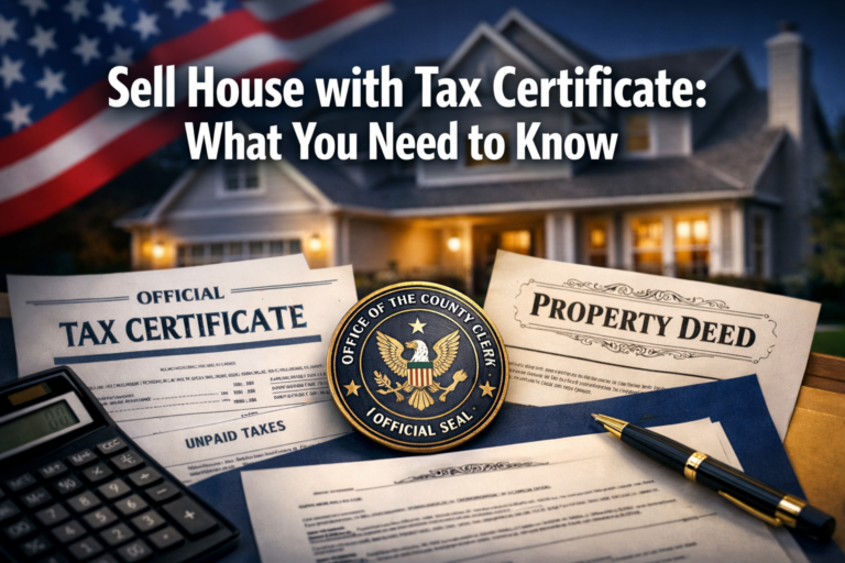 Sell House with Tax Certificate: What You Need to Know