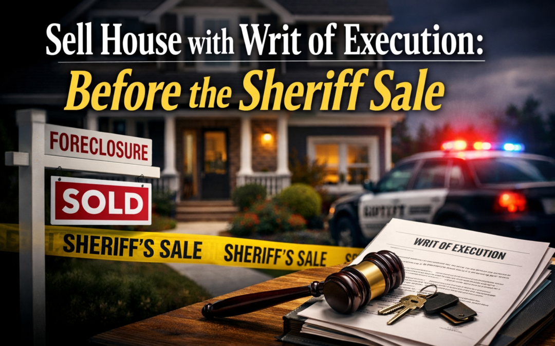 Sell House with Writ of Execution: Before the Sheriff Sale