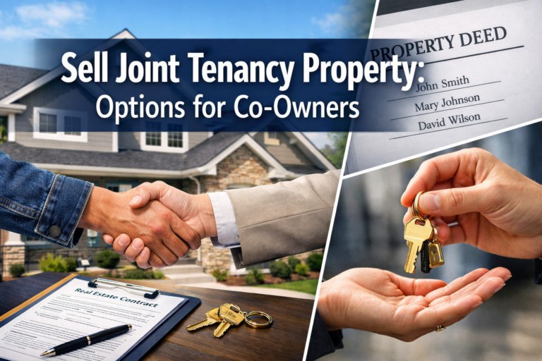 Sell Joint Tenancy Property: Options for Co-Owners