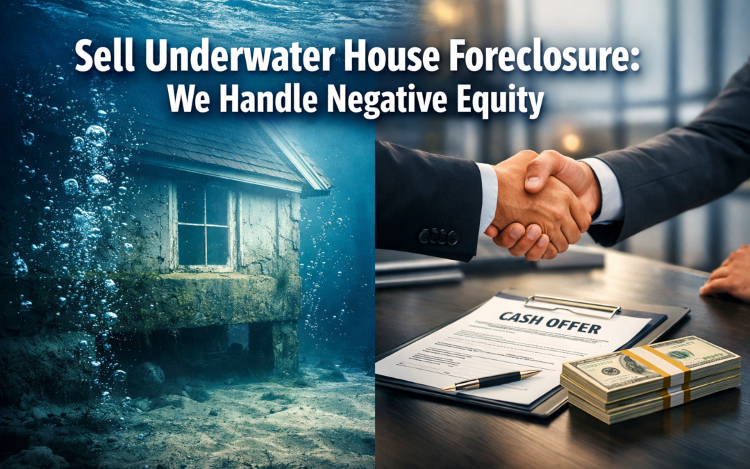 Sell Underwater House Foreclosure: We Handle Negative Equity