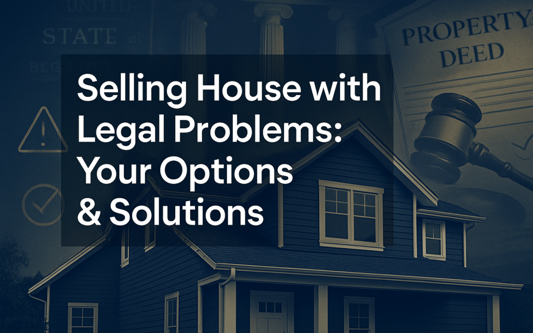 Selling House with Legal Problems: Your Options & Solutions