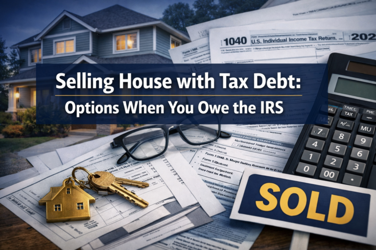 Selling House with Tax Debt: Options When You Owe the IRS