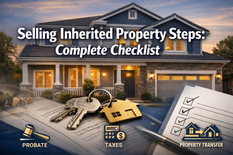 Selling Inherited Property Steps: Complete Checklist