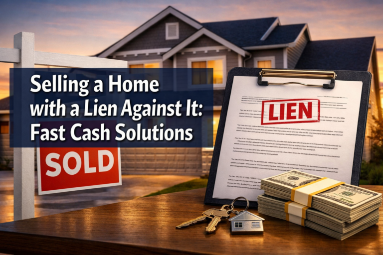Selling a Home with a Lien Against It: Fast Cash Solutions