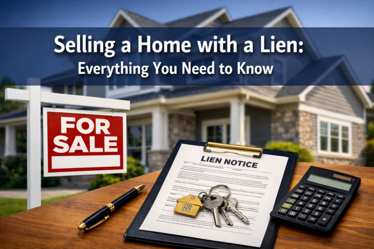 Selling a Home with a Lien: Everything You Need to Know