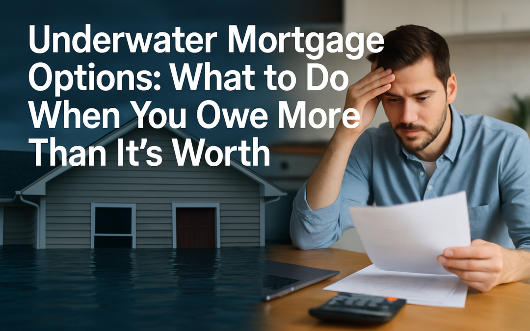 Underwater Mortgage Options: What to Do When You Owe More Than It’s Worth